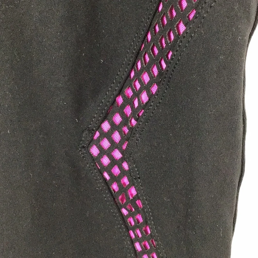 Lorna Jane LJ Black premium Capri leggings XL